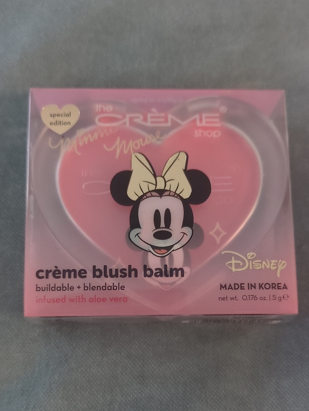 Disney Minnie Mouse Pink Crème Blush Balm